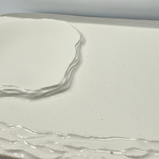Alabaster Elevated Serveware Platter