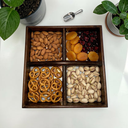 Gilded Blossom Luxury Compartment Box