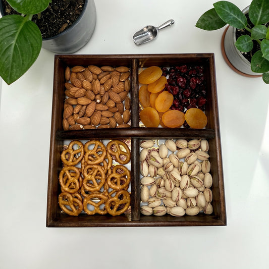 Gilded Blossom Luxury Compartment Box