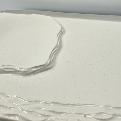 Alabaster Elevated Serveware Platter